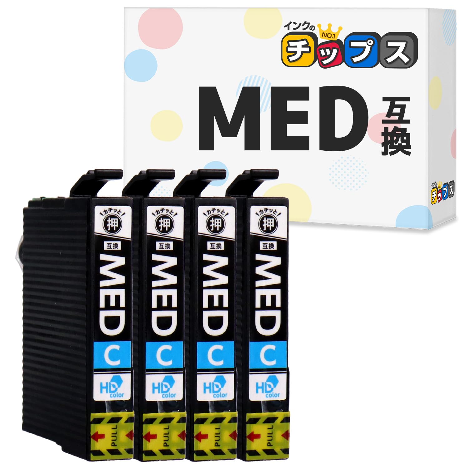 Amazon.co.jp: インクのチップス エプソン用 MED(メダマヤキ) 互換